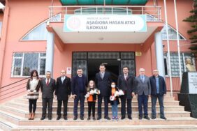 BAŞKAN YÜCEL’DEN ÇOCUKLARA KARNE SÜRPRİZİ