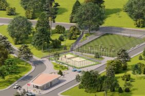 GÜZELBAĞ MAHALLESİ’NE YENİ SPOR ALANI YAPILIYOR