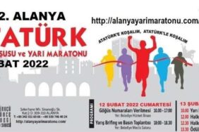 22. ALANYA ATATÜRK HALK KOŞUSU VE YARI MARATONU GERÇEKLEŞTİRİLECEK