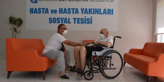 Hasta ve hasta yakınlarına konforlu hizmet