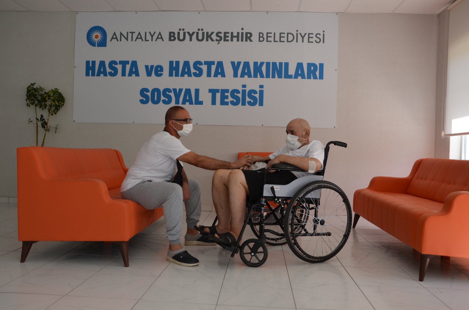 Hasta ve hasta yakınlarına konforlu hizmet