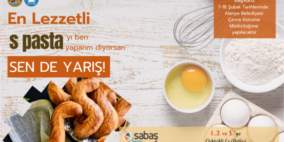 Alanya Belediyesi’nden S pasta yarışması