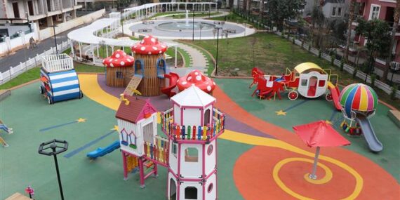 ALANYA BELEDİYESİ’NDEN SARAY MAHALLESİNE YENİ PARK
