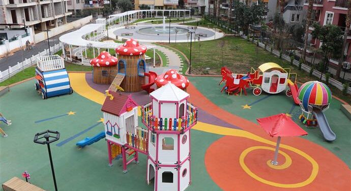 ALANYA BELEDİYESİ’NDEN SARAY MAHALLESİNE YENİ PARK