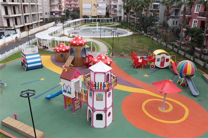 ALANYA BELEDİYESİ’NDEN SARAY MAHALLESİNE YENİ PARK