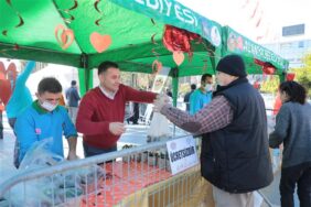 ALANYA BELEDİYESİ’NDEN SEVGİLİLER GÜNÜ HEDİYESİ