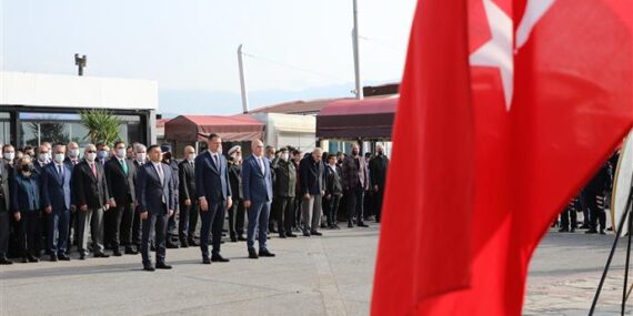 ATATÜRK’ÜN ALANYA’YA GELİŞİNİN 87. YILDÖNÜMÜ KUTLANDI