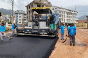 OBA ÇARŞAMBA CADDESİ YENİLENDİ