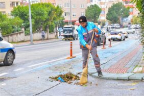 ALANYA BELEDİYESİ TEMİZLİK İŞLERİ 7/24 GÖREVDE
