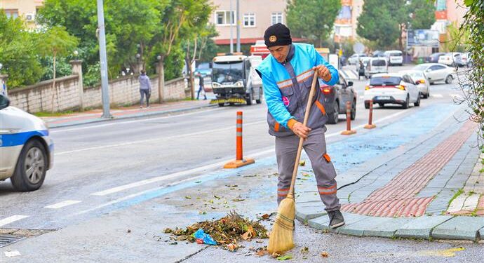 Temizlik işleri 7/24 görevde