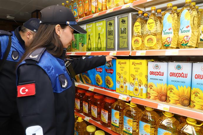 ALANYA BELEDİYESİ’NDEN MARKETLERE STOKÇULUK DENETİMİ