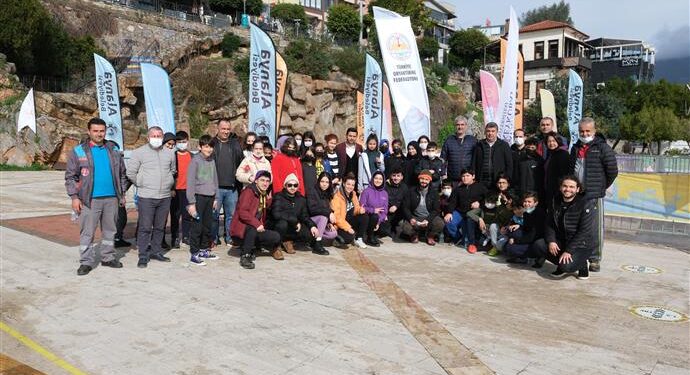 ALANYA DA LABİRENT ORYANTİRİNG ETKİNLİĞİ YAPILDI