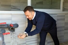 ALANYA’NIN SUYU ALAİYE SU FABRİKASI HIZLA YÜKSELİYOR