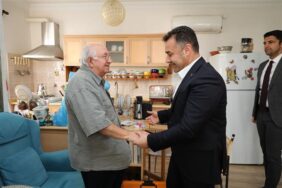 BAŞKAN YÜCEL’DEN YAŞLILAR HAFTASI ZİYARETİ
