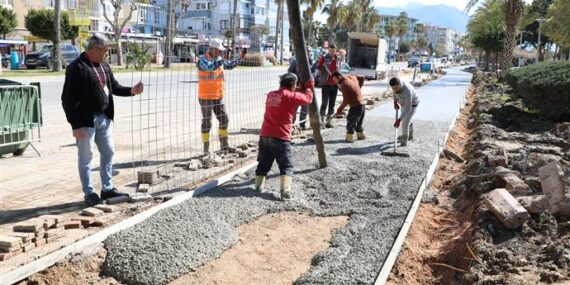 Araç, Yaya ve Bisiklet yolu projesi tamamlanıyor