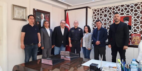 Alanya Emniyet Müdürü Patat’a ALGC’den ‘Huzur’ teşekkürü