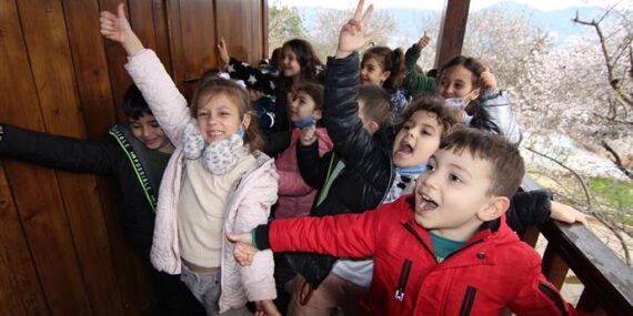 ÖĞRENCİLER ALANYA KÜLTÜR EVLERİNDE ZAMAN YOLCULUĞUNA ÇIKTI