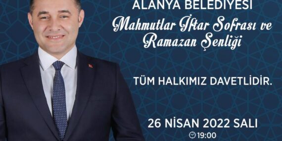 ALANYA BELEDİYESİ’NİN İFTAR SOFRASI VE RAMAZAN ŞENLİĞİ MAHMUTLAR’DA