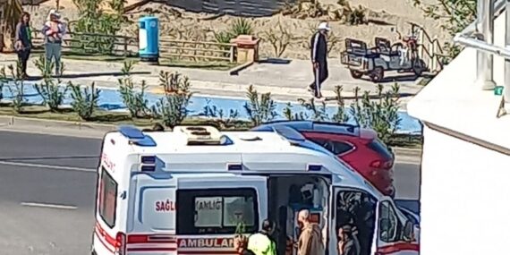 Mahmutlar’da kaza