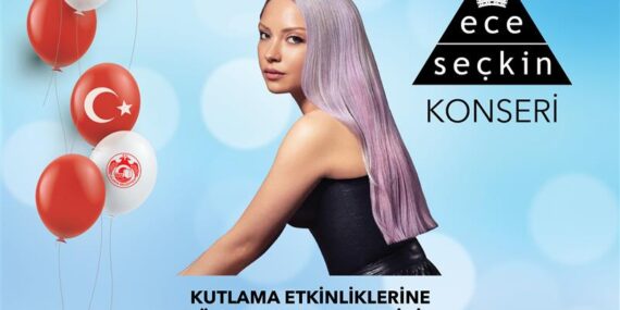 ECE SEÇKİN 23 NİSAN’DA ALANYA’YA GELİYOR