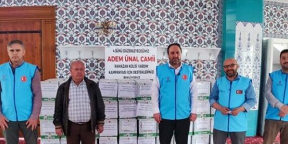 Mahmutlar’da Ramazan yardımı