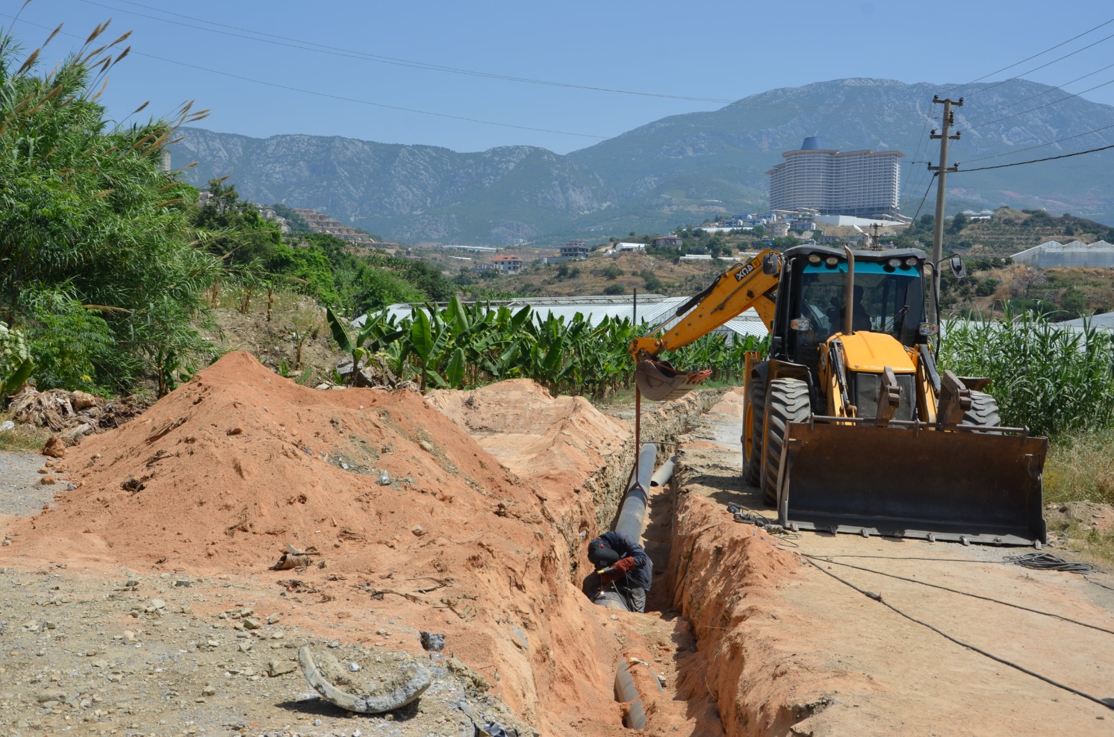 Büyükşehir’den Alanya’da 34 milyonluk alt yapı çalışması