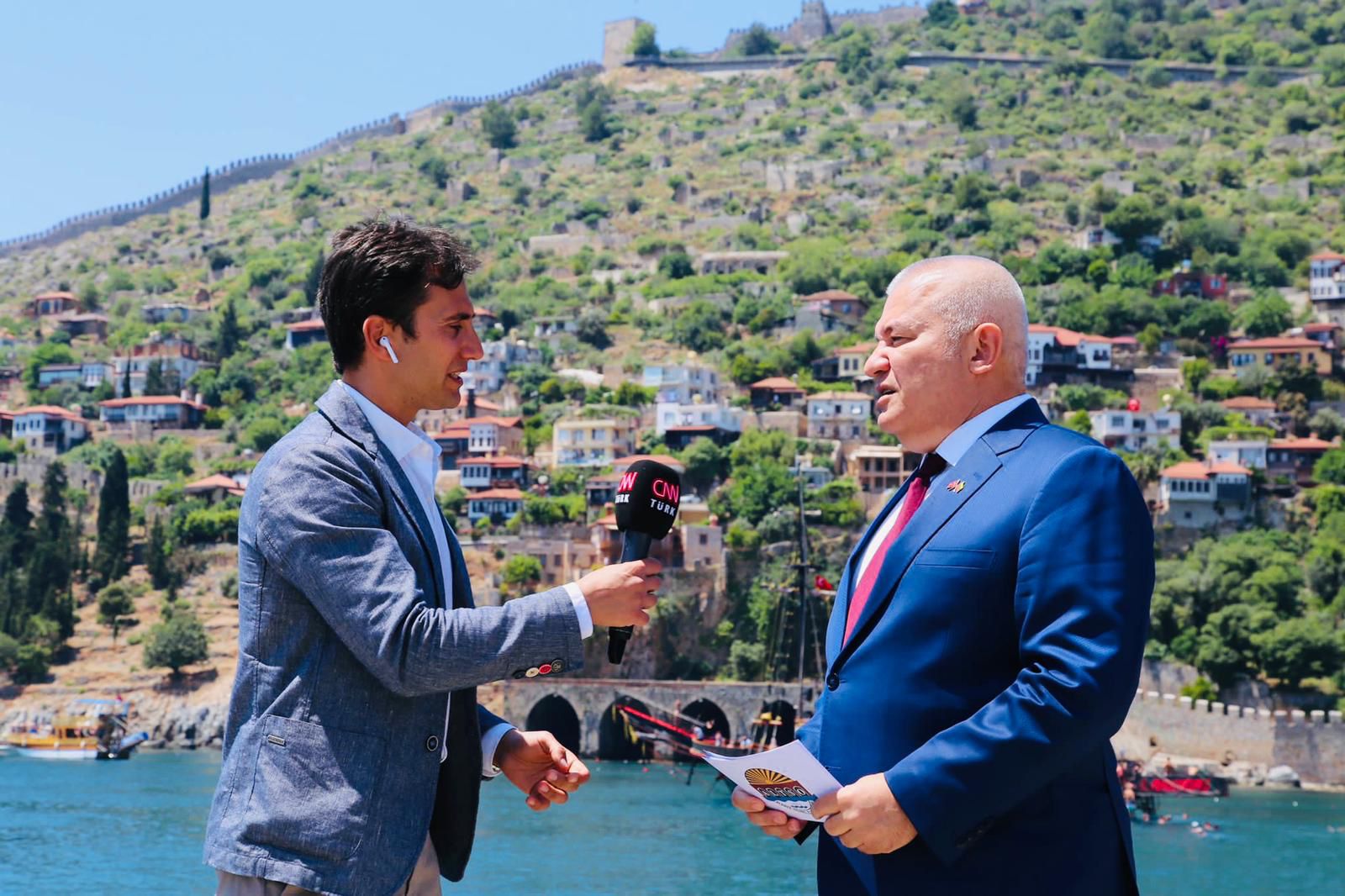 Başkan Şahin CNN TÜRK’ de