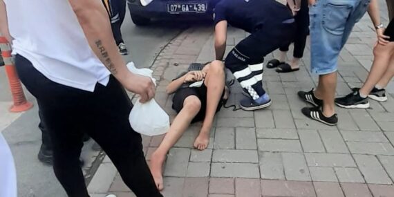Mahmutlar’da trafik kazası