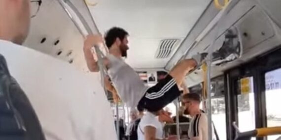 Otobüsler sirk alanı değil