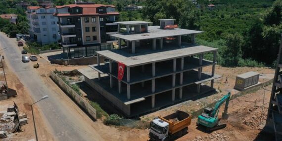 GASTRONOMİ VE AŞEVİ PROJESİ HIZLA YÜKSELİYOR