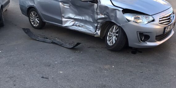 Mahmutlar’da kaza