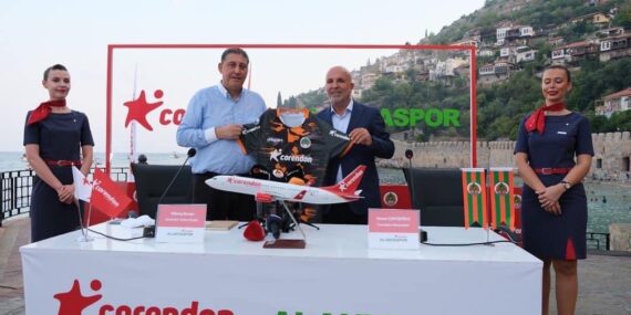 Alanyasporumuzun isim sponsoru “Corendon”oldu