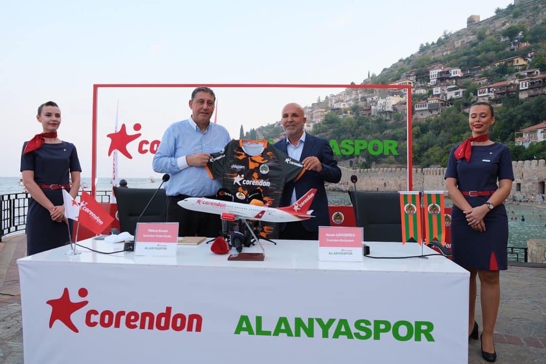 Alanyasporumuzun isim sponsoru “Corendon”oldu