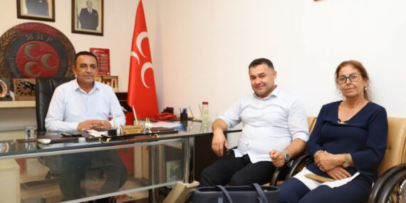 Başkan Yücel, MHP yönetimi ile buluştu