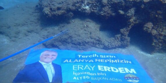 Erdem’e sualtından destek