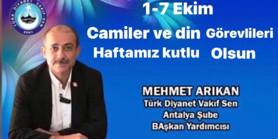 Camiler ve din görevlileri haftası