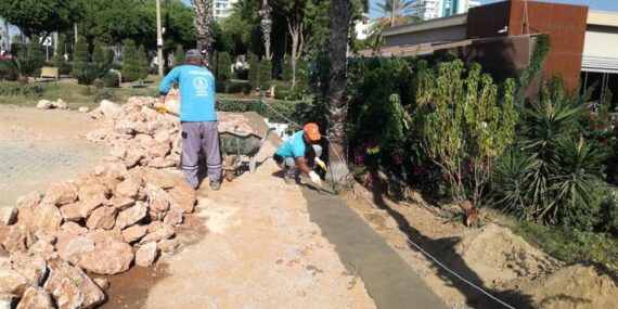 ALANYA BELEDİYESİ’NDEN  ALT YAPI ÇALIŞMALARI