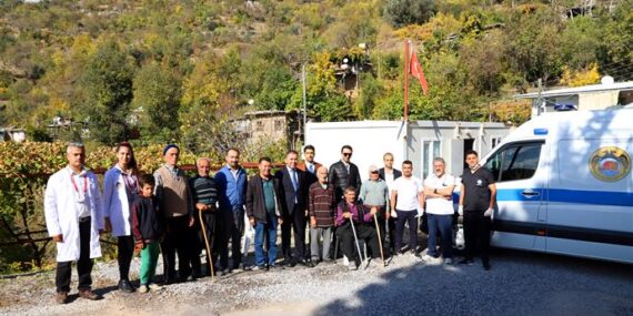 ALANYA BELEDİYESİ’NİN KIRSALDA SAĞLIK HİZMETLERİ DEVAM EDİYOR