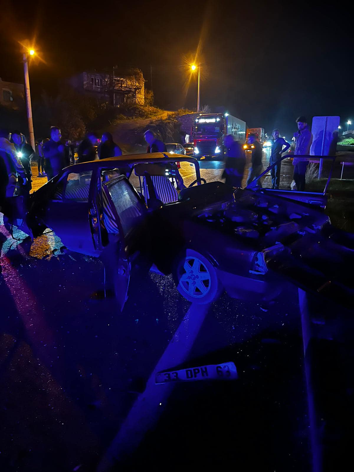 Yeşilöz Mahallesinde kaza 1 ölü