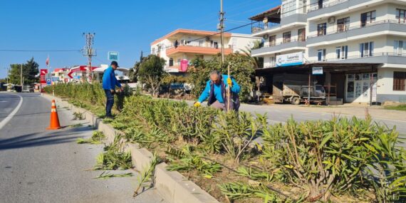 Alanya’da kışlık bakım çalışmaları aralıksız sürüyor