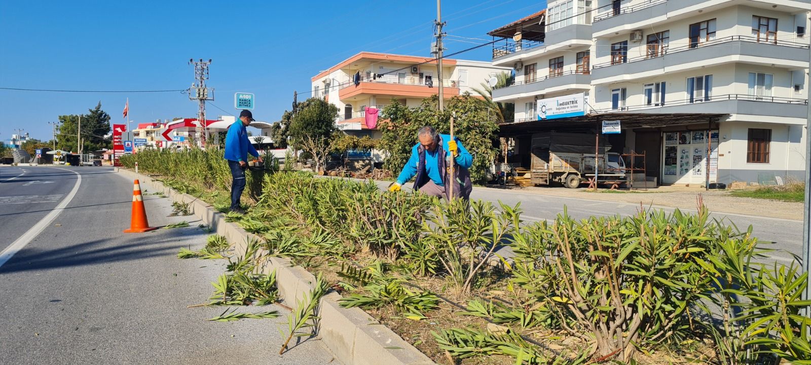 Alanya’da kışlık bakım çalışmaları aralıksız sürüyor