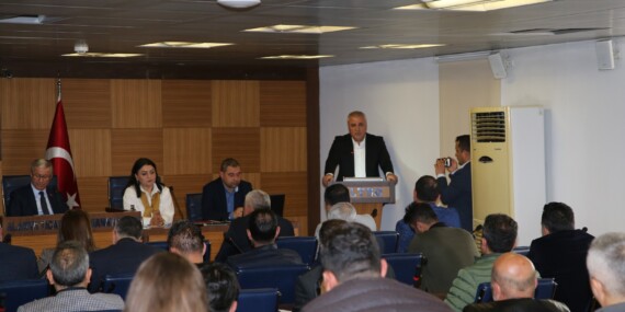 BAŞKAN ERDEM MECLİS VE KOMİTE ÜYELERİNİ BİLGİLENDİRDİ