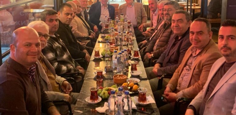 ‘ODA BAŞKANLARINDAN ŞAHİN’E DESTEK