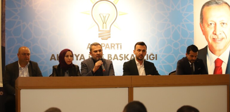 AK PARTİ ALANYA’DA 14 MAYIS SEFERBERLİĞİ