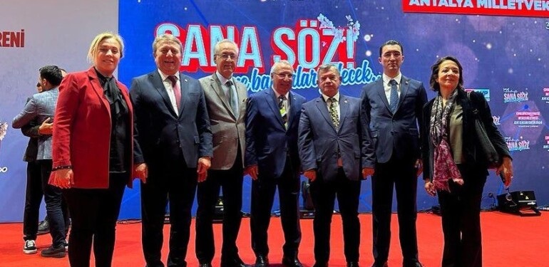 KAHYA: “ÜLKEMİZE YENİDEN ADALET GELECEK”