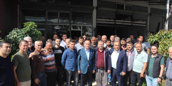 ÇAKIR’A SANAYİ ESNAFINDAN TAM DESTEK!