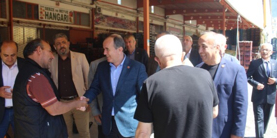 TOPTANCI HALİ ESNAFINDAN ÇAKIR’A BÜYÜK İLGİ!