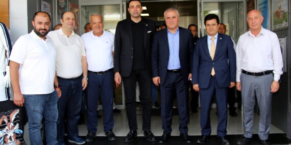 YENİ VEKİLDEN BAŞKAN ERDEM’E ZİYARET