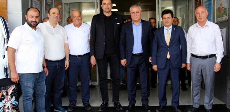 YENİ VEKİLDEN BAŞKAN ERDEM’E ZİYARET