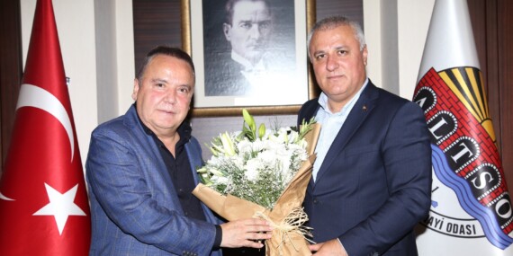 BAŞKAN BÖCEK, ALTSO BAŞKANI ERDEM’İ ZİYARET ETTİ ‘GÜZELBAĞ SANAYİ SİTESİ GÖRÜŞÜLDÜ’